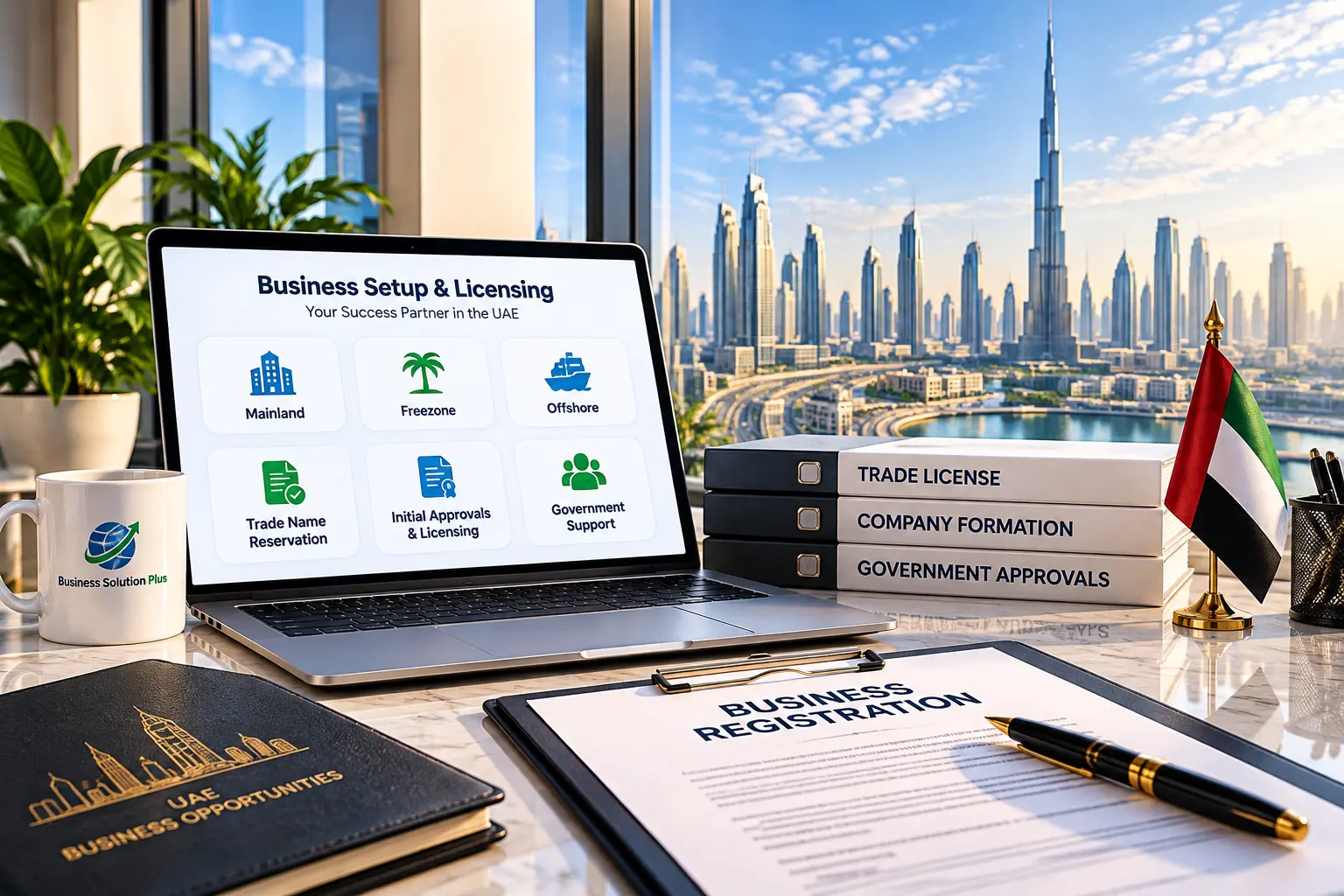 Business setup and company formation consultation in Dubai